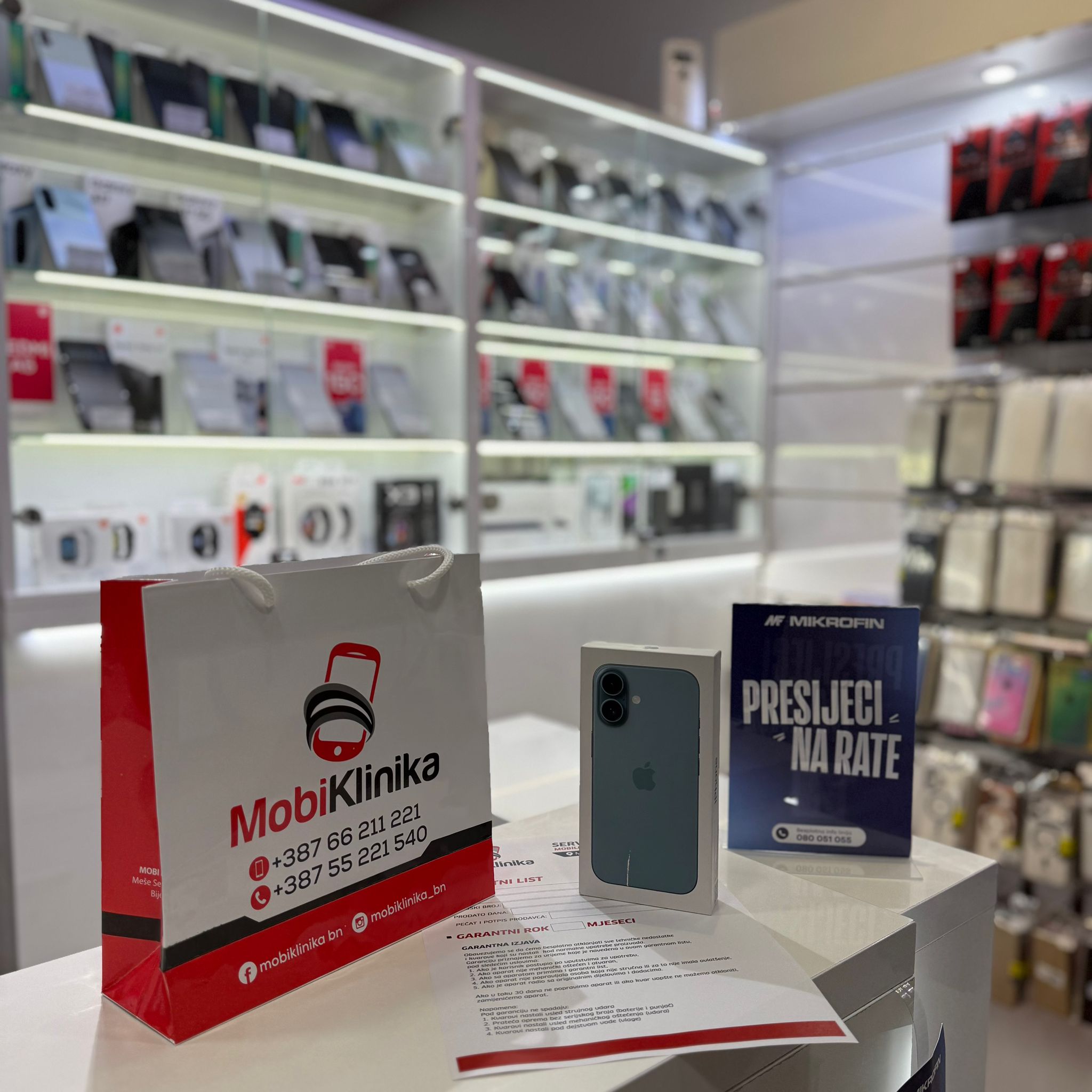 Prodaja telefona - iPhone sa garancijom i mogućnost plaćanja na rate